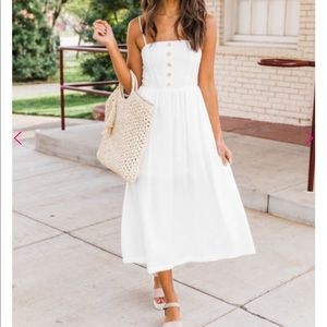 PINK LILY MIDI DRESS—Perfect for bridal showers